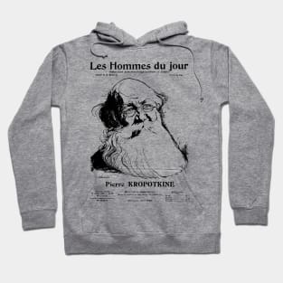 Peter Kropotkin Les Hommes du Jour Cover - Anarchist, Socialist, Anarcho-Communist, Philosopher Hoodie